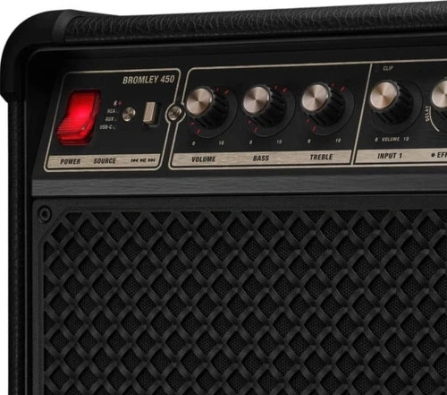 Marshall Bromley 450, Black and Brass, черный