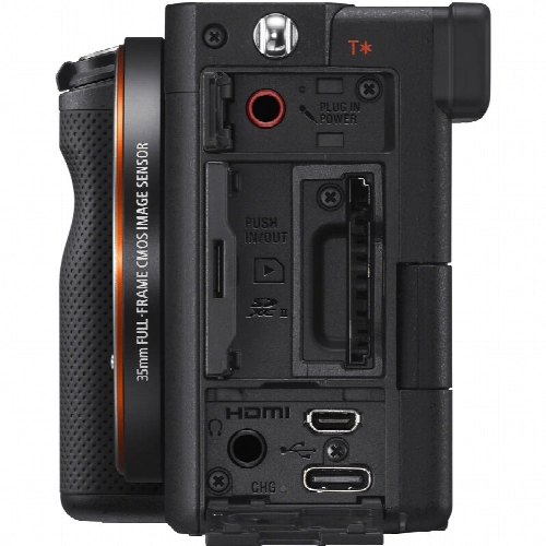 Фотоаппарат Sony Alpha A7C Body Black, черный