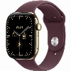 Apple Watch Series 12 42 мм, Radiant Gold Titanium Case, Burgundy Sport Band (S/M)