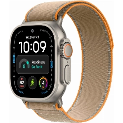 Apple Watch Ultra 4, 49 мм, Natural Titanium Sand Trail Loop M/L