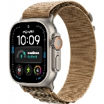 Apple Watch Ultra 4, 49 мм, Natural Titanium Desert Alpine Loop S