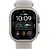 Apple Watch Ultra 4, 49 мм, Natural Titanium Translucent Gray Ocean Band