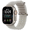 Apple Watch Ultra 4, 49 мм, Natural Titanium Translucent Gray Ocean Band