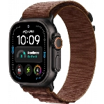 Apple Watch Ultra 4, 49 мм, Black Titanium Burgundy Alpine Loop S