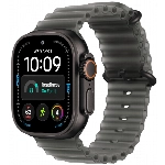 Apple Watch Ultra 4, 49 мм, Black Titanium Translucent Black Ocean Band