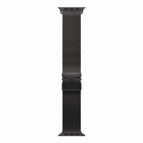 Apple Watch Ultra 4, 49 мм, Black Titanium Black Milanese Loop M