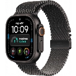 Apple Watch Ultra 4, 49 мм, Black Titanium Black Milanese Loop M