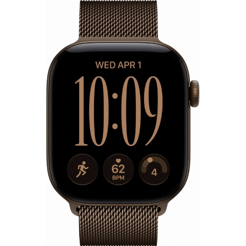 Apple Watch Series 12 42 мм, Dark Bronze Aluminum Case, Dark Bronze Milanese Loop (M/L)
