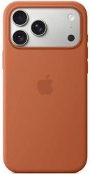 Чехол Apple iPhone 17 Pro Max Silicone Case (MGFQ4), Terra Cotta, терракотовый