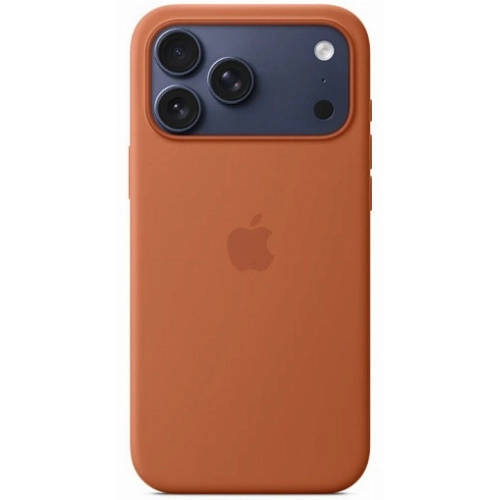 Apple iPhone 17 Pro Max Silicone Case (MGFQ4), Terra Cotta, терракотовый