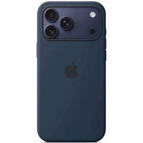 Apple iPhone 17 Pro Silicone Case (MGFH4), Midnight, темно-синий
