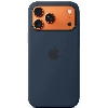 Apple iPhone 17 Pro Silicone Case (MGFH4), Midnight, темно-синий