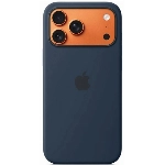 Чехол Apple iPhone 17 Pro Silicone Case (MGFH4), Midnight, темно-синий