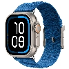 Apple Watch Hermes Ultra 2, 49 мм, Natural Titanium En Mer Bleu Hydra