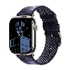 Apple Watch Hermes Series 11 46 мм, Silver Titanium Case, Bleu Nuit Faubourg Party