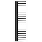 Гребень Dyson Detangling Comb, Black/Rose (965003-07)