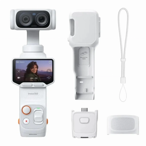 Стабилизатор Insta360 Luna Ultra Standard Combo, White, белый