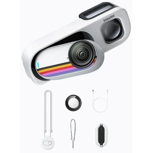 Insta360 GO 3S Retro Bundle Special Edition, 64 Gb, White, белый