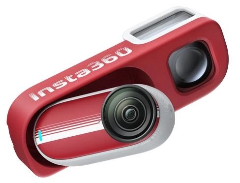 Insta360 GO 3S Retro Bundle Special Edition, 128 Gb, Red, красный