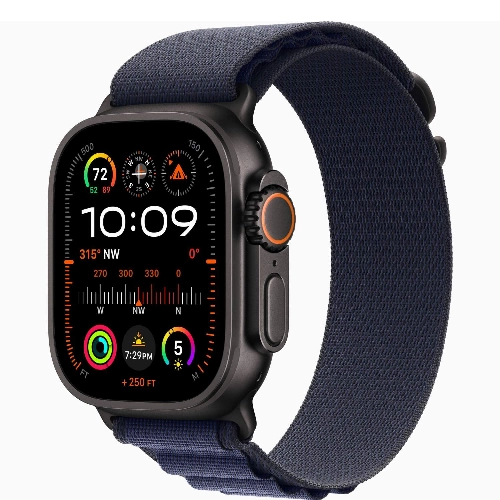 Ремешок AW 49мм Navy Alpine Loop L Black Finish