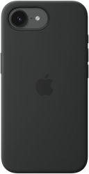 Чехол Apple iPhone 17e Silicone Case (MHWD4), Black, черный