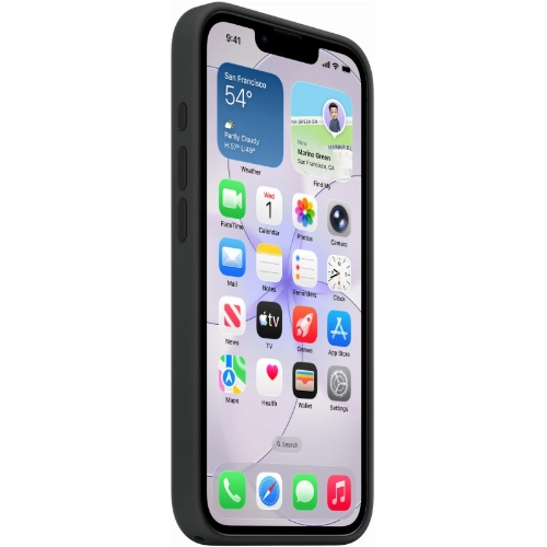 Apple iPhone 17e Silicone Case (MHWD4), Black, черный