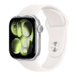 Умные часы Apple Watch Series 11 42 мм, S/M 130–200 мм, Silver Aluminum Case, Light Blush Sport Band