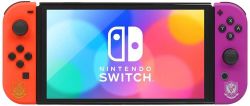 Игровая приставка Nintendo Switch OLED, 64 Гб, Pokemon Skarlet and Violet Edition, фиолетовый/оранжевый