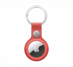 Брелок для Apple AirTag FineWoven Key Ring, Coral