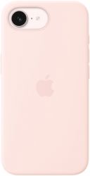 Чехол Apple iPhone 17e Silicone Case (MHWJ4), Soft Pink, светло-розовый