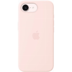 Чехол Apple iPhone 17e Silicone Case (MHWJ4), Soft Pink, светло-розовый