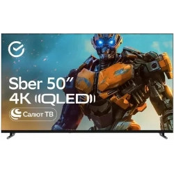 Телевизор Sber 50" SDX-50UQ6032, темно-серый