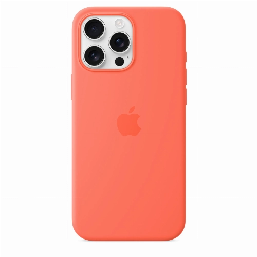 iPhone 16 Pro Max Silicone Case Tangerine MDGX4