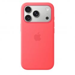Чехол Apple iPhone 17 Pro Max Silicone Case (MHW64), Bright Guava, гуава