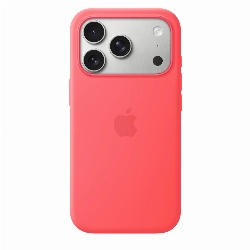 Чехол Apple iPhone 17 Pro Max Silicone Case (MHW64), Bright Guava, гуава