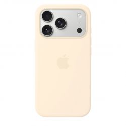 Чехол Apple iPhone 17 Pro Max Silicone Case (MHW54), Vanilla, ваниль