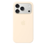 Чехол Apple iPhone 17 Pro Max Silicone Case (MHW54), Vanilla, ваниль