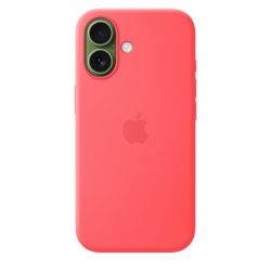 Чехол Apple iPhone 17 Silicone Case (MHVQ4), Bright Guava, гуава