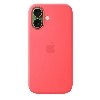 Apple iPhone 17 Silicone Case (MHVQ4), Bright Guava, гуава