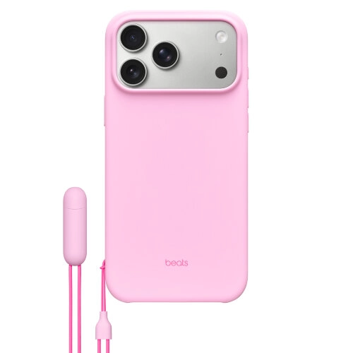 Beats для iPhone 17 Pro Max Kickstand Case Magsafe, Pebble Pink