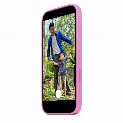 Apple iPhone 17 Silicone Case (MHVT4), Electric Lavender, лавандовый