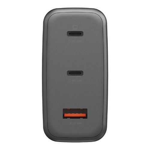 EnergEA AmpCharge GaN100 2C1A PD/PPS/QC3.0 100W, Gunmetal