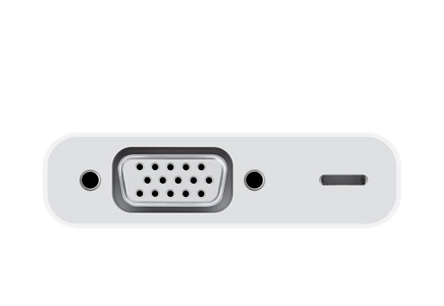 Apple Lightning на VGA MD825