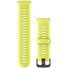 Ремешок Garmin Quickfit 22 Watch Band Yellow Silicone with Slate Hardware Forerunner 945