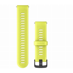 Ремешок Garmin Quickfit 22 Watch Band Yellow Silicone with Slate Hardware Forerunner 945