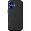 iPhone 16 Silicone Case Black MYY13