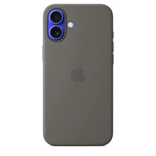 iPhone 16 Plus Silicone Case Stone Gray MYYC3