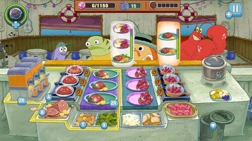 Игра для Nintendo Switch SpongeBob: Krusty Cook-Off