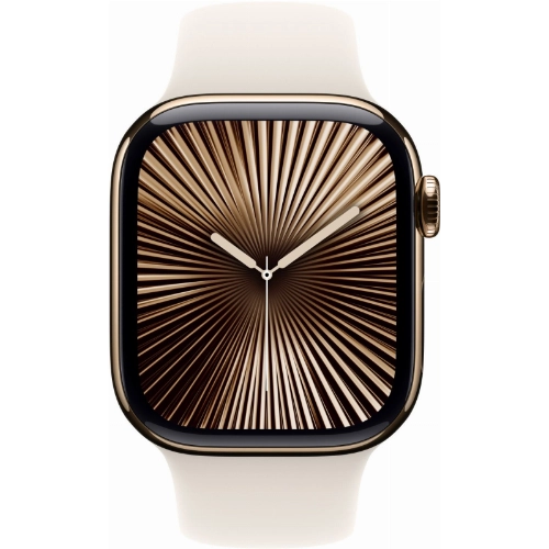 Ремешок AW 42 Sport Band Starlight S/M MXLL3