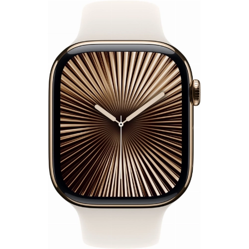 Ремешок AW 46мм Sport Band S/M Starlight MXM63